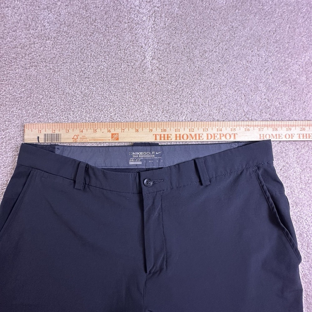 Nike Men's Golf Pants 34x32 *36x31* Gray Dri-Fit Stretch Tour Performance - Picture 7 of 11